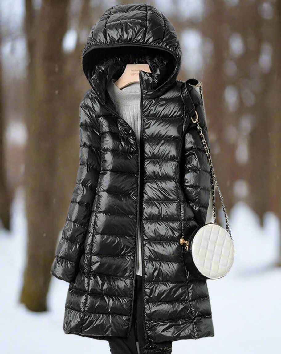 Elegant Women's Winter Coat Lightly Lined