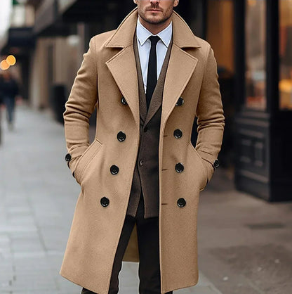 Men's Wool Coat Warm Winter