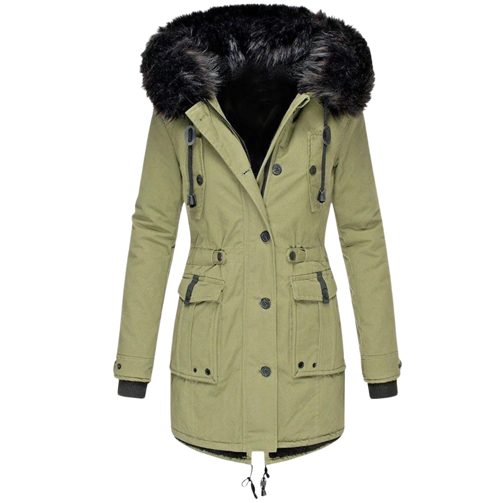 Women's Winter Coat Hooded Warm Stylish