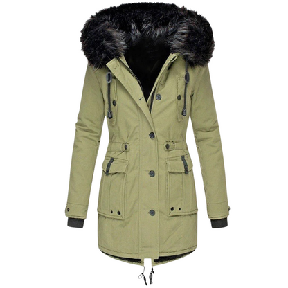 Women's Winter Coat Hooded Warm Stylish