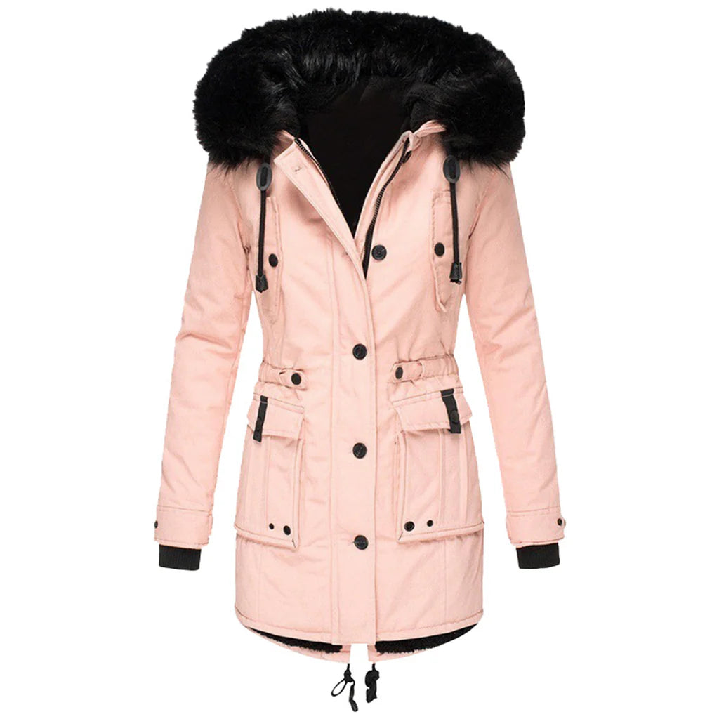Women's Winter Coat Hooded Warm Stylish