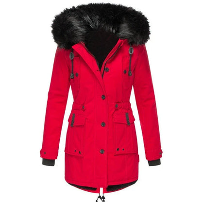 Women's Winter Coat Hooded Warm Stylish