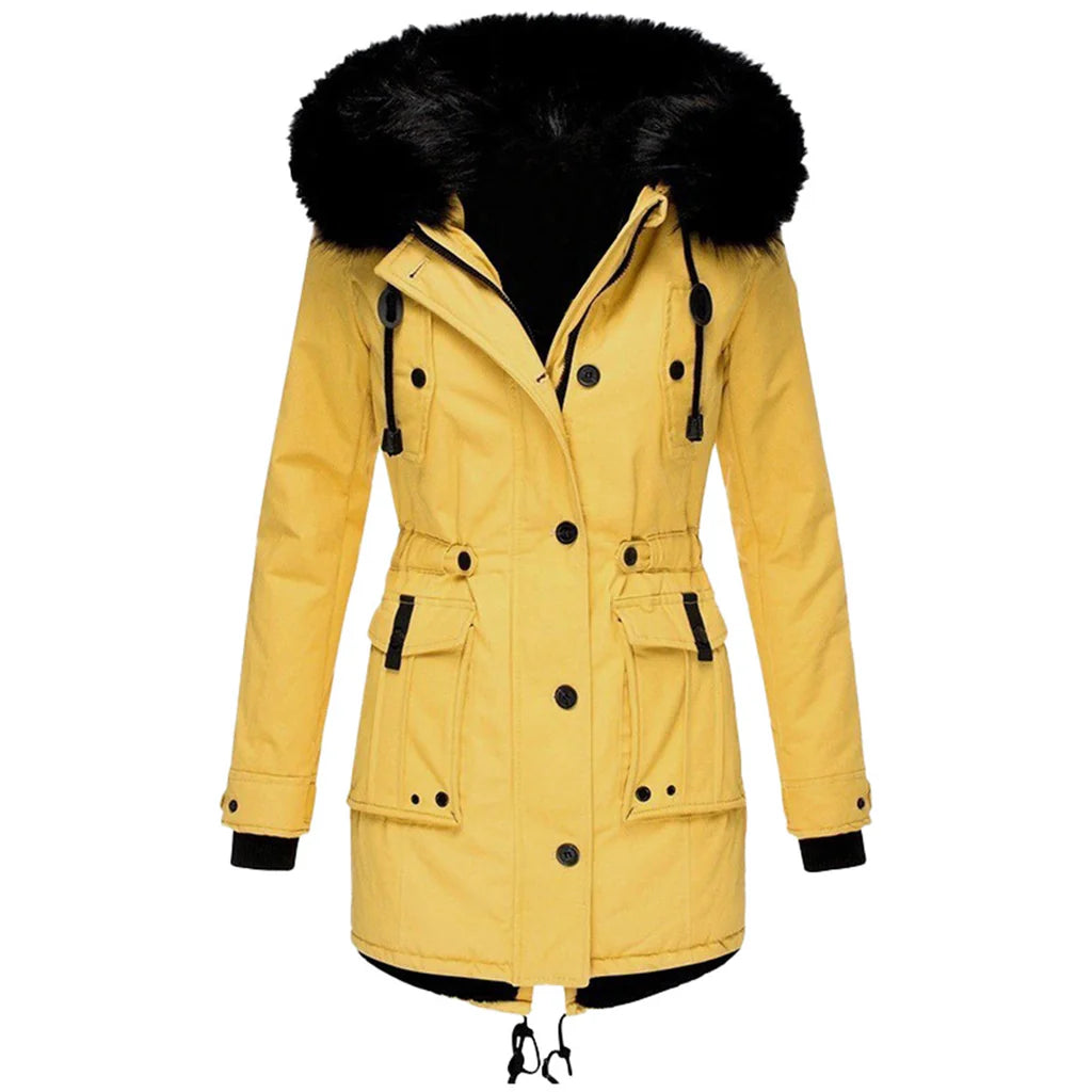 Women's Winter Coat Hooded Warm Stylish