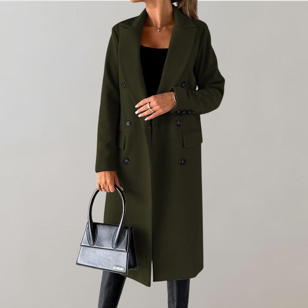 Long Women's Jacket Mid-Season Jacket Women's Fashion