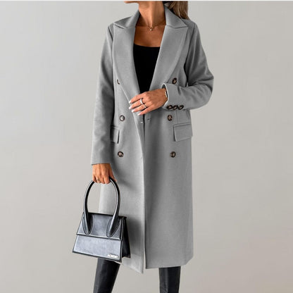 Long Women's Jacket Mid-Season Jacket Women's Fashion
