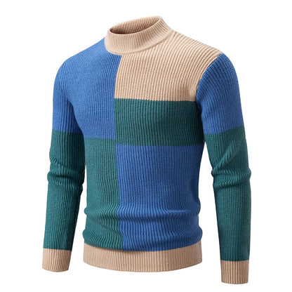 Komfortabler Herren Pullover Rundhals Casual