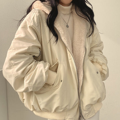 Practical Women's Jacket Reversible Stylish