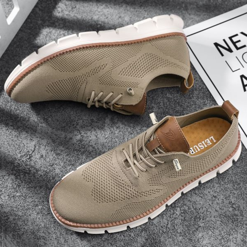 Leichte Laufschuhe Herren Mesh Schnell Sportschuhe - IdealeKleiden