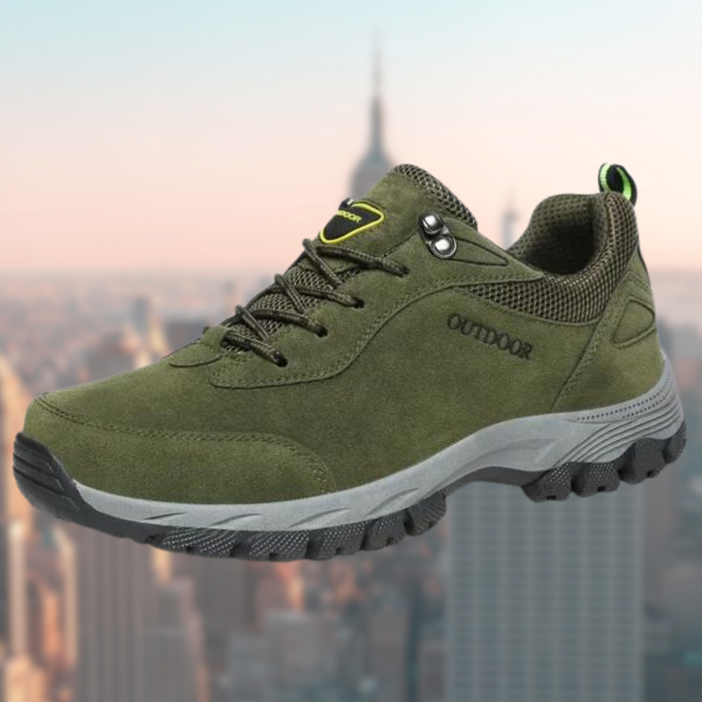 Men's Hiking Boots Non-Slip Lace-Up Orthopedic