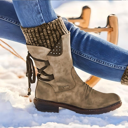 Women's Warm Winter Boots Laces