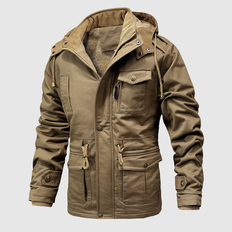 Robust Insulated Outdoor Jacket for Men