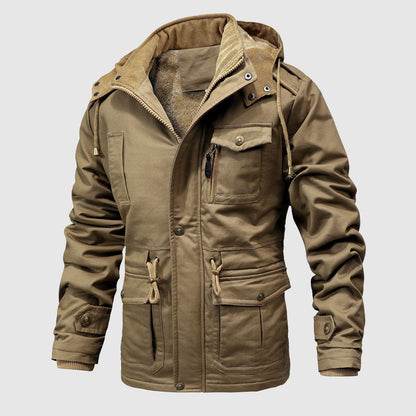 Robust Insulated Outdoor Jacket for Men