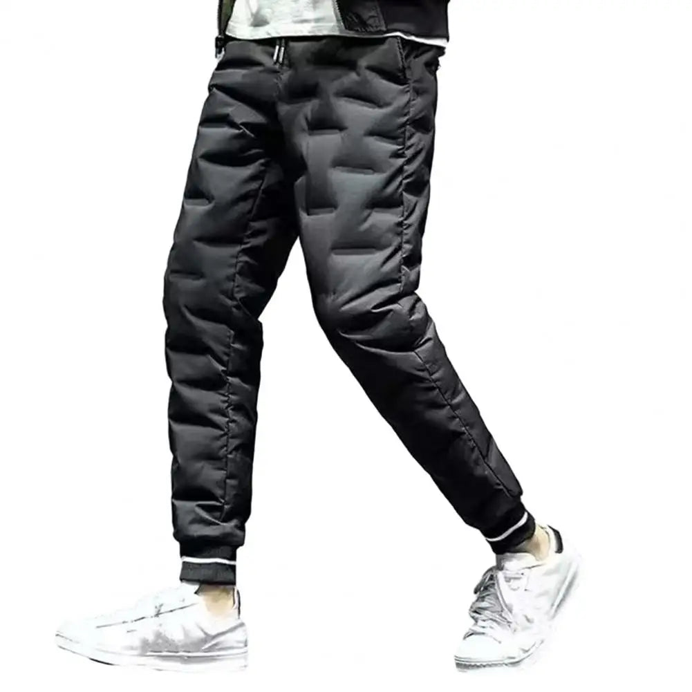 Comfortable Men's Cotton Down Joggers