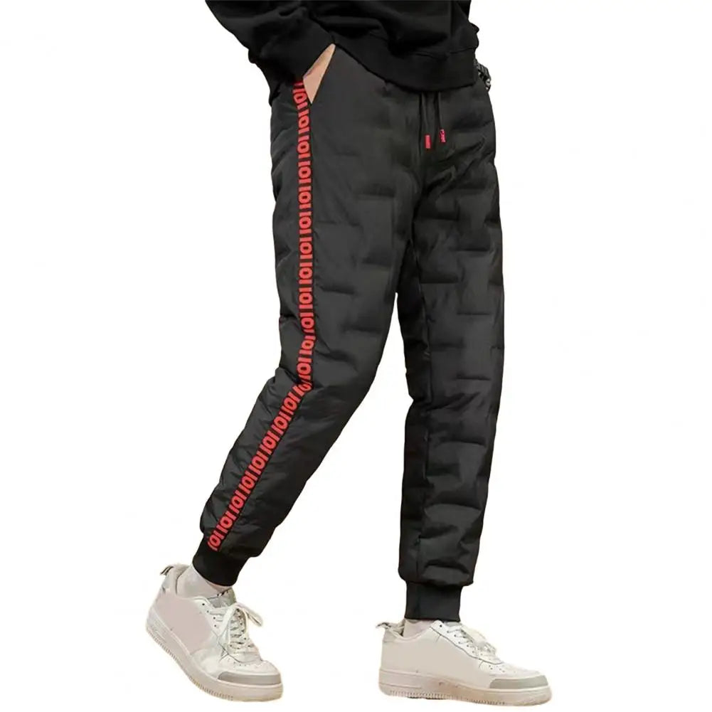 Comfortable Men's Cotton Down Joggers