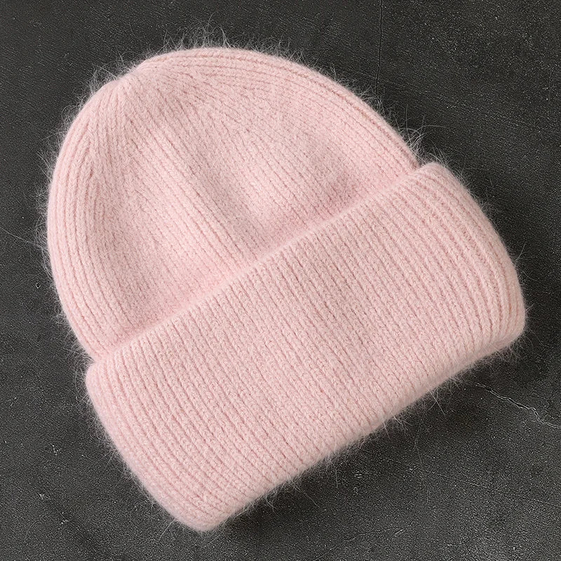 Stylische Strickmütze Damen