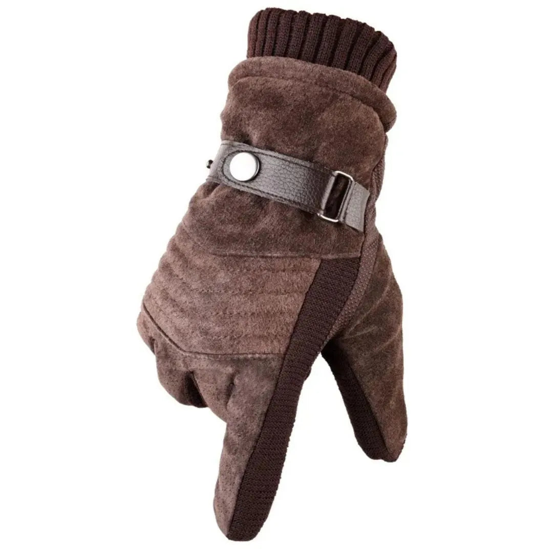 Stylish Winter Gloves Touchscreen Suede