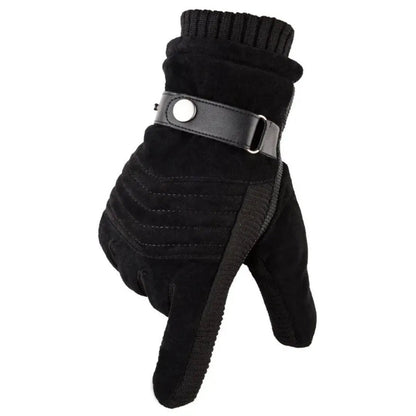 Stylish Winter Gloves Touchscreen Suede