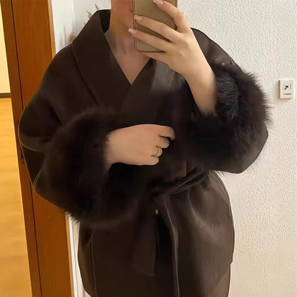 Women's Modern Elegant Wool Coat