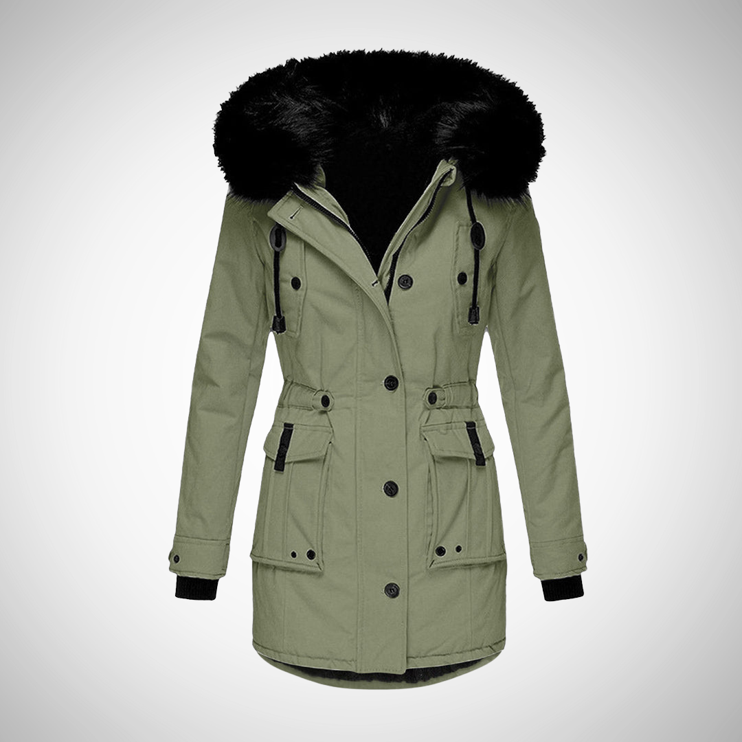 Women's Winter Jacket Waterproof Padded with Hood