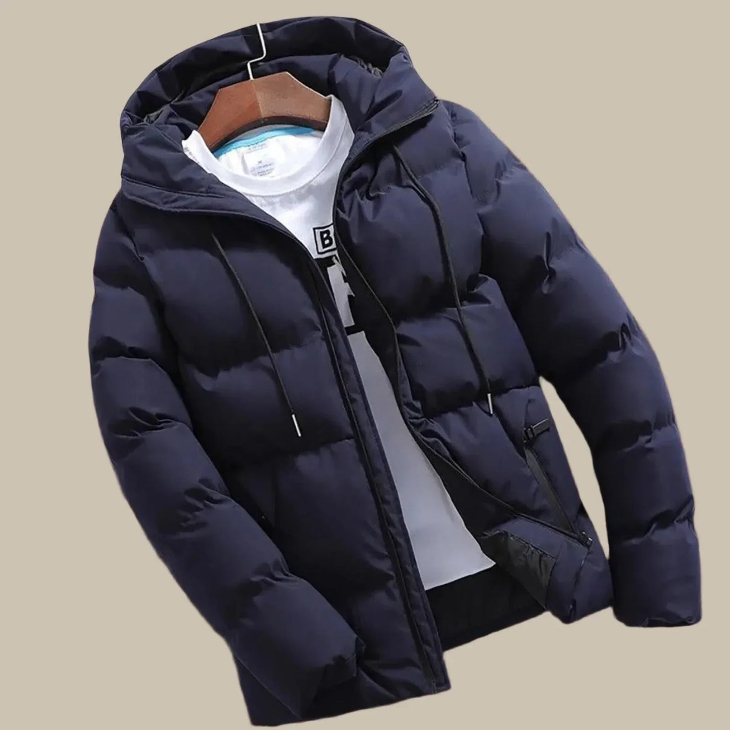 Warme Winterjacke Herren Puffer Parka - IdealeKleiden