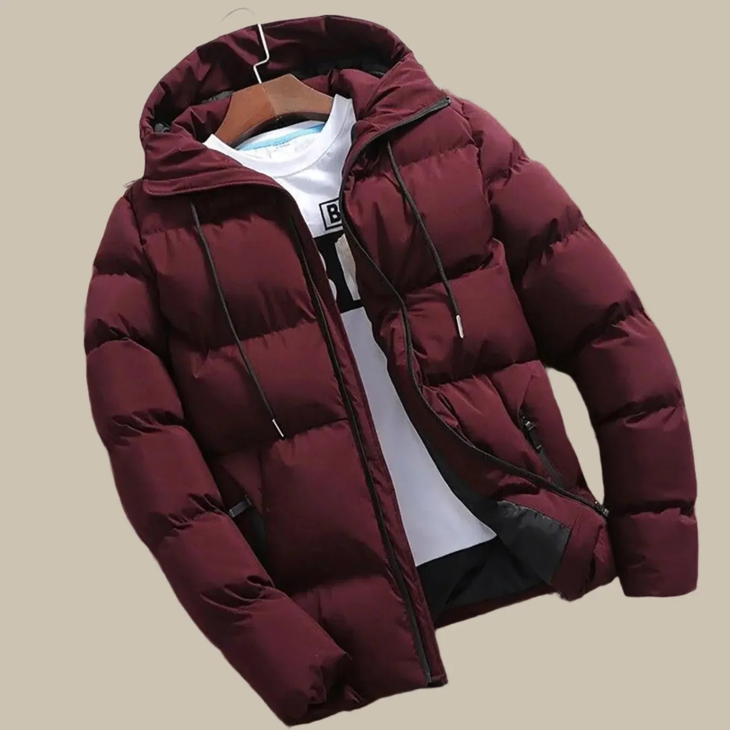 Men's Warm Winter Puffer Parka