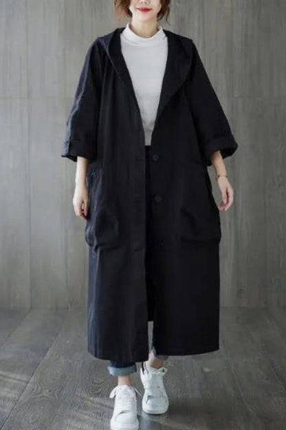 Women's Oversize Red Windbreaker