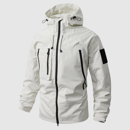 Hiking Jacket Men Outdoor Hooded