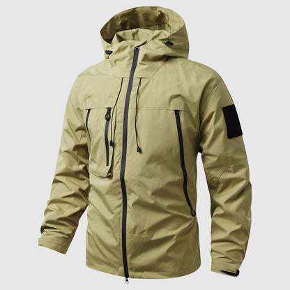 Hiking Jacket Men Outdoor Hooded