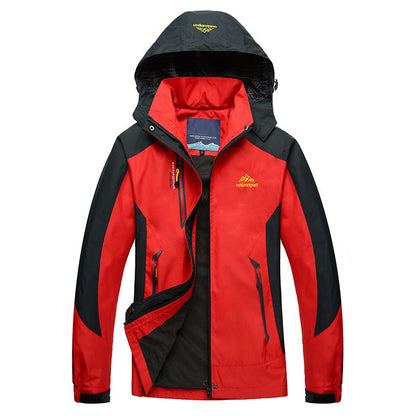 Wandersportjacke Damen Waterproof Kapuze
