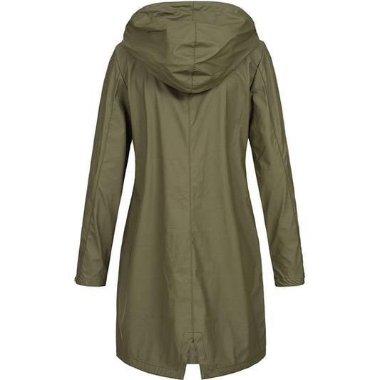 Wasserdichte Regenjacke Kapuze Praktisch - IdealeKleiden