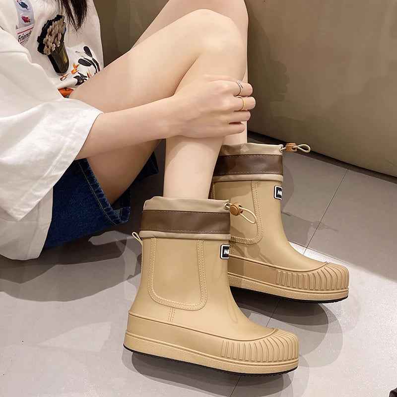 Wasserdichte Damenstiefel Outdoor - Bequem Rutschfest