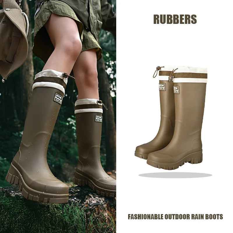 Wasserdichte Regenstiefel Verstellbar Für Kinder Und Erwachsene