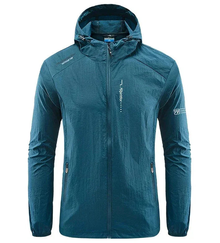 Leichter Windbreaker Herren Sommerjacke - IdealeKleiden