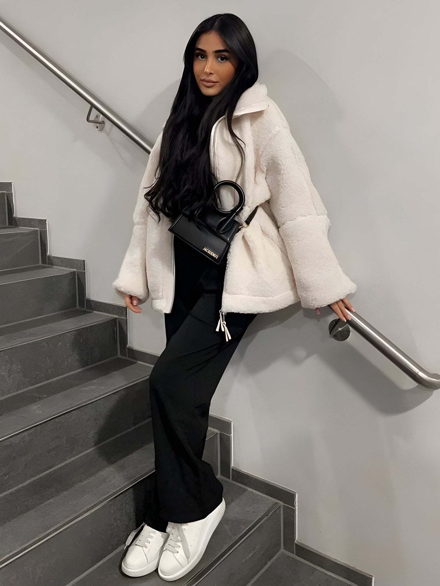Women's Warm Winter Teddy Jacket