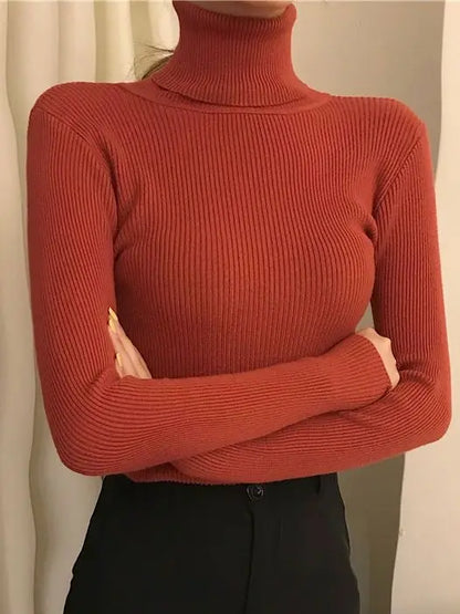 Women's Turtleneck Sweater Soft