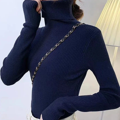 Women's Turtleneck Sweater Soft