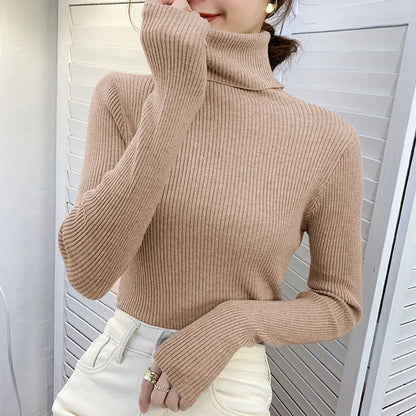 Women's Turtleneck Sweater Soft