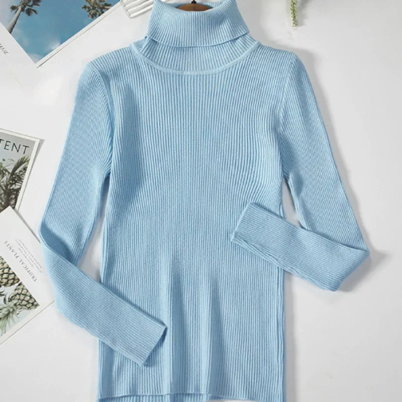 Women's Turtleneck Sweater Soft