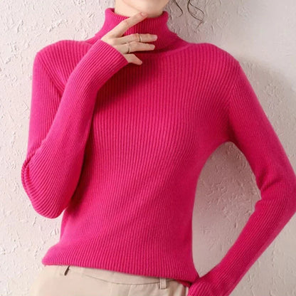 Women's Turtleneck Sweater Soft