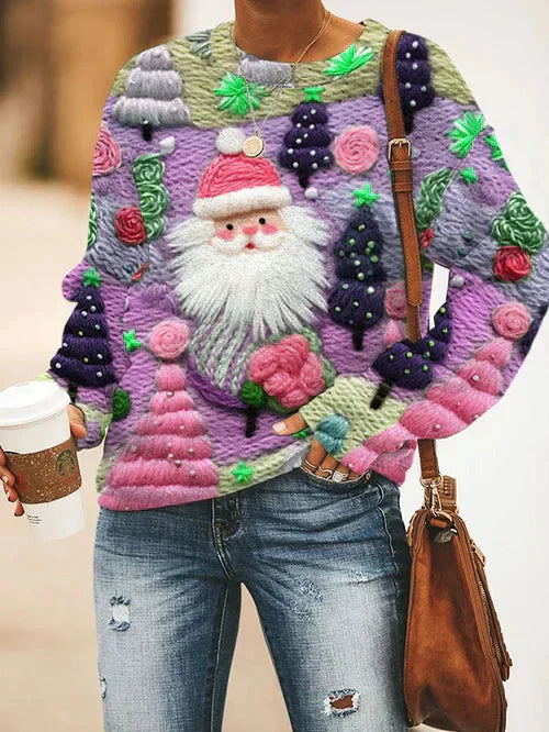 Women's Christmas Sweaters - Loose Knit