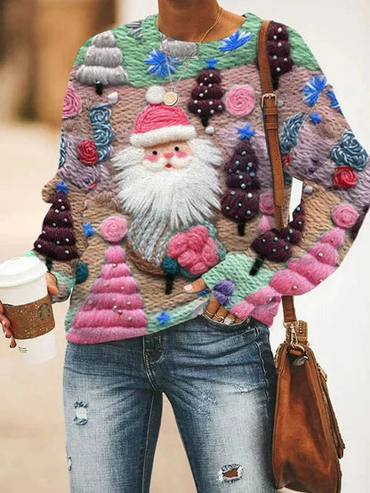 Women's Christmas Sweaters - Loose Knit