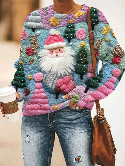 Women's Christmas Sweaters - Loose Knit