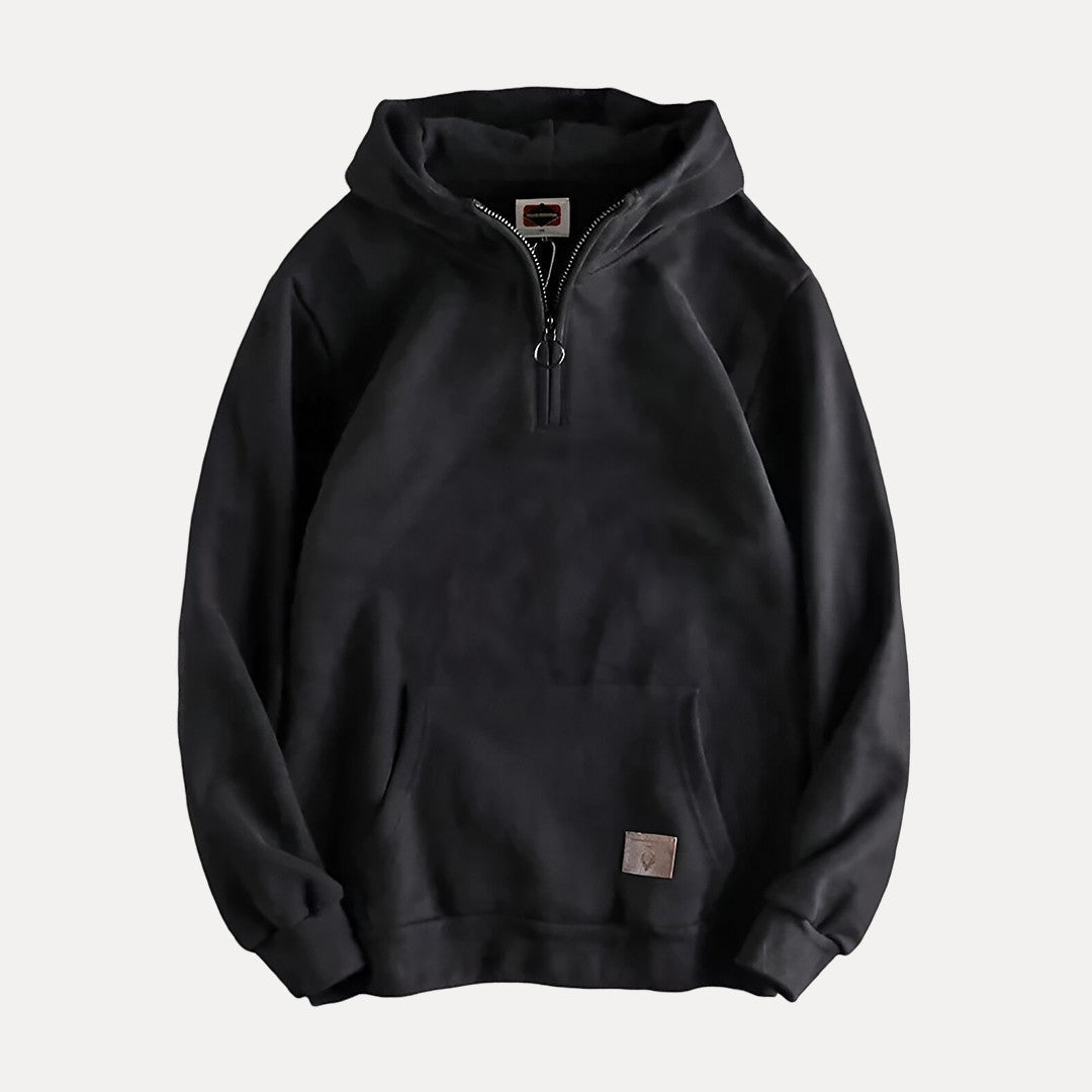 Men's Comfortable Modern Zip-Up Hoodie