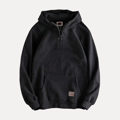 Men's Comfortable Modern Zip-Up Hoodie