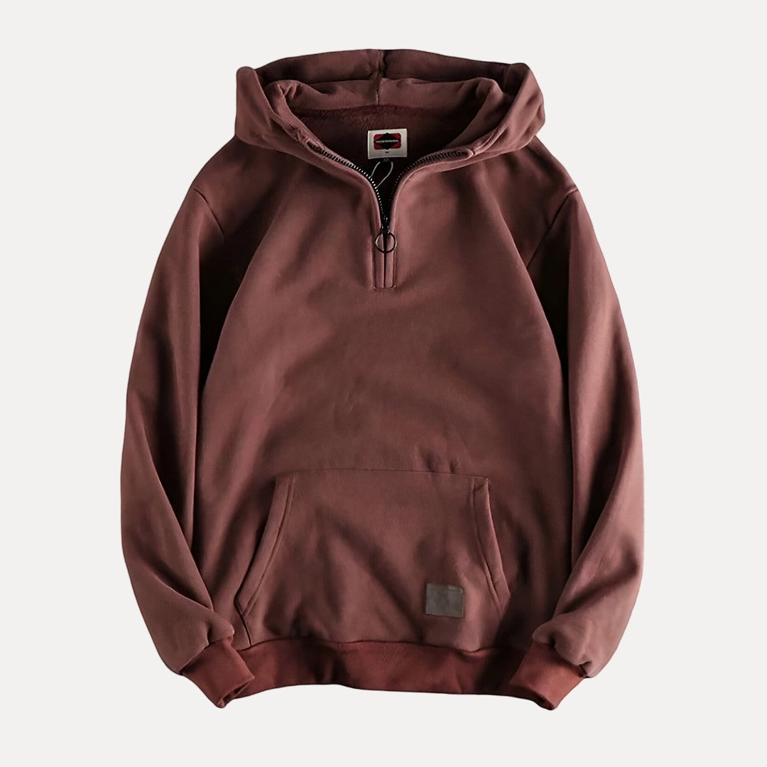 Herren Kapuzenpullover Bequem Reißverschluss Modern - IdealeKleiden