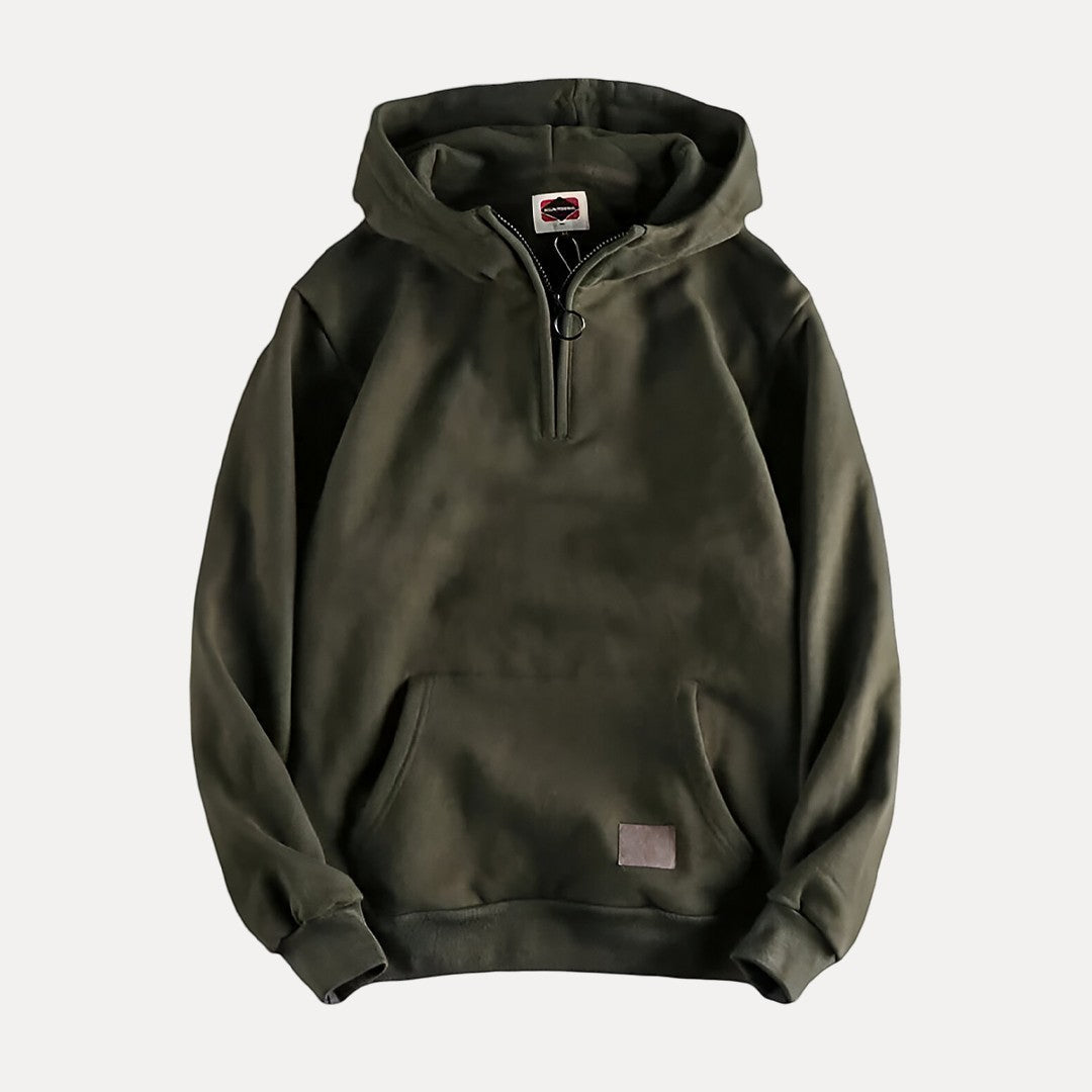 Men's Comfortable Modern Zip-Up Hoodie