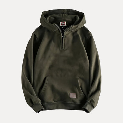 Men's Comfortable Modern Zip-Up Hoodie
