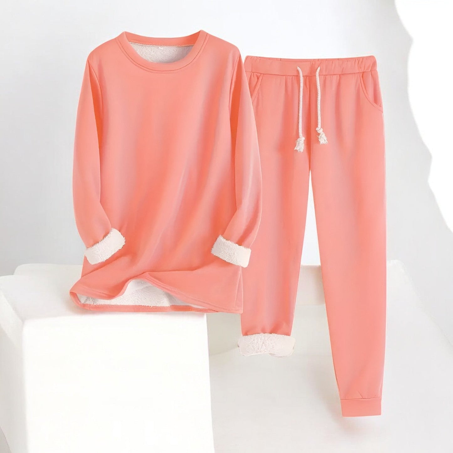 Soft Women's Fleece Set Comfortable