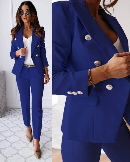Stylish Two-Piece Women's Suit Elegant