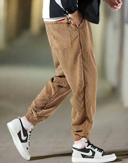 Men's Corduroy Trousers Comfortable Modern